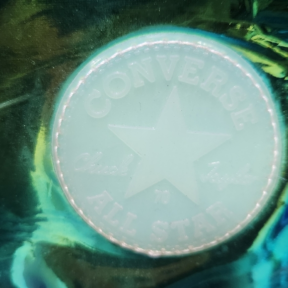 Iridescent Converse High Tops - Picture 4 of 8